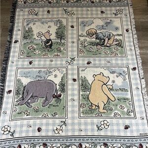 Disney Pastel Tapestry with Winnie the Pooh Characters